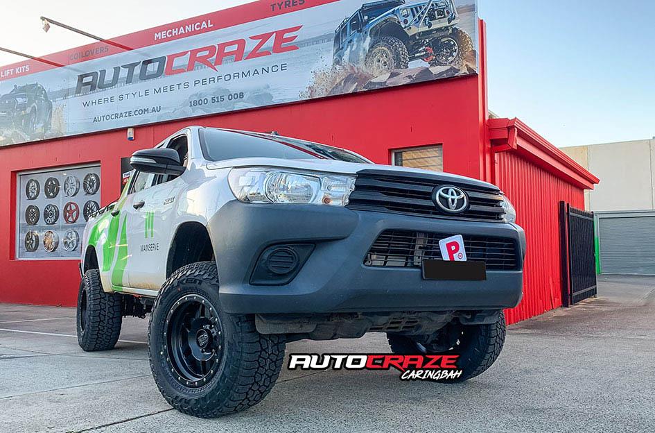 TOYOTA HILUX N80 4WD MACHETE XD SATIN BLACK